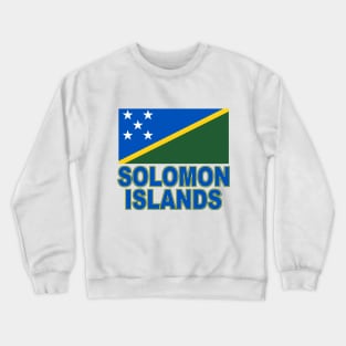 The Pride of the Solomon Islands - National Flag Design Crewneck Sweatshirt